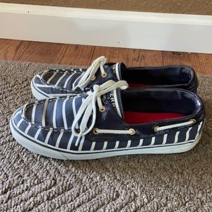 Striped Sperrys